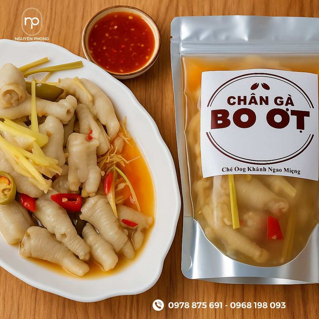 Tem chân gà ấn tượng